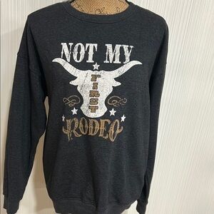 Charcoal Graphic Sweatshirt